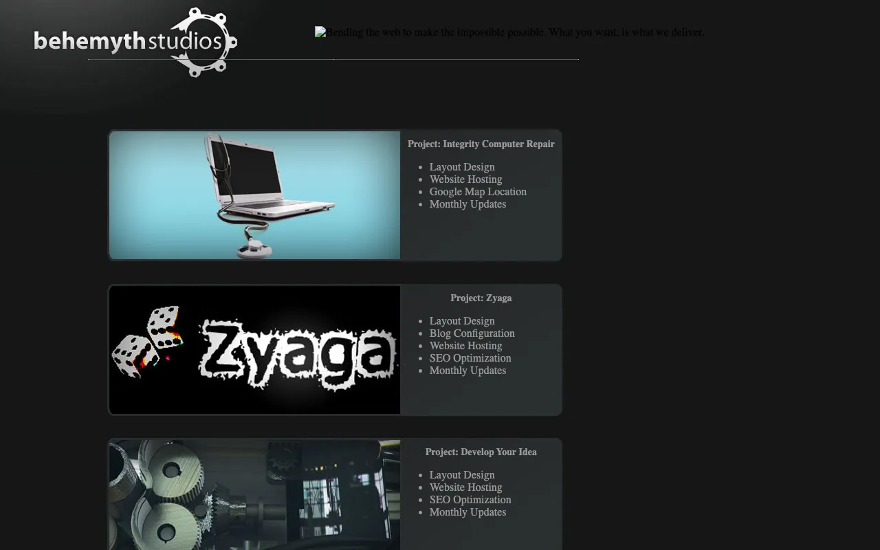 Behemyth, 2010 – 2012: Behemyth Studios