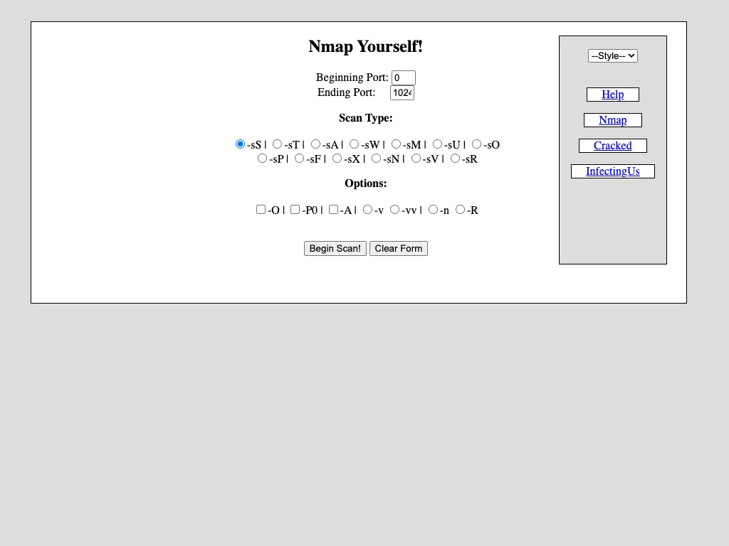NmapYourself, 2007 – 2008: Go Nmap Yourself!