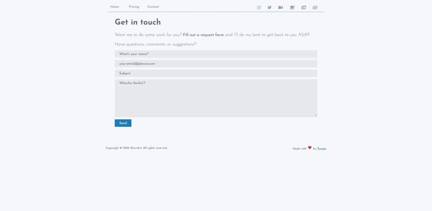 Get in touch