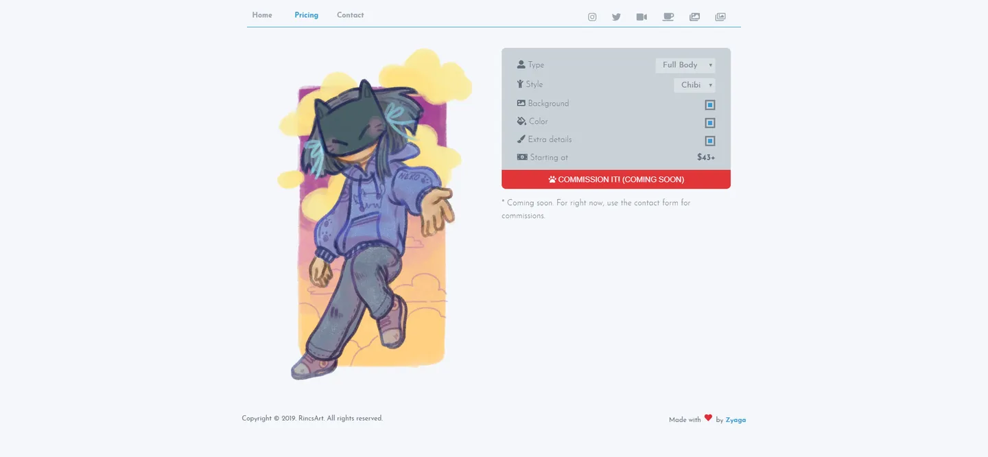 A commission calculator