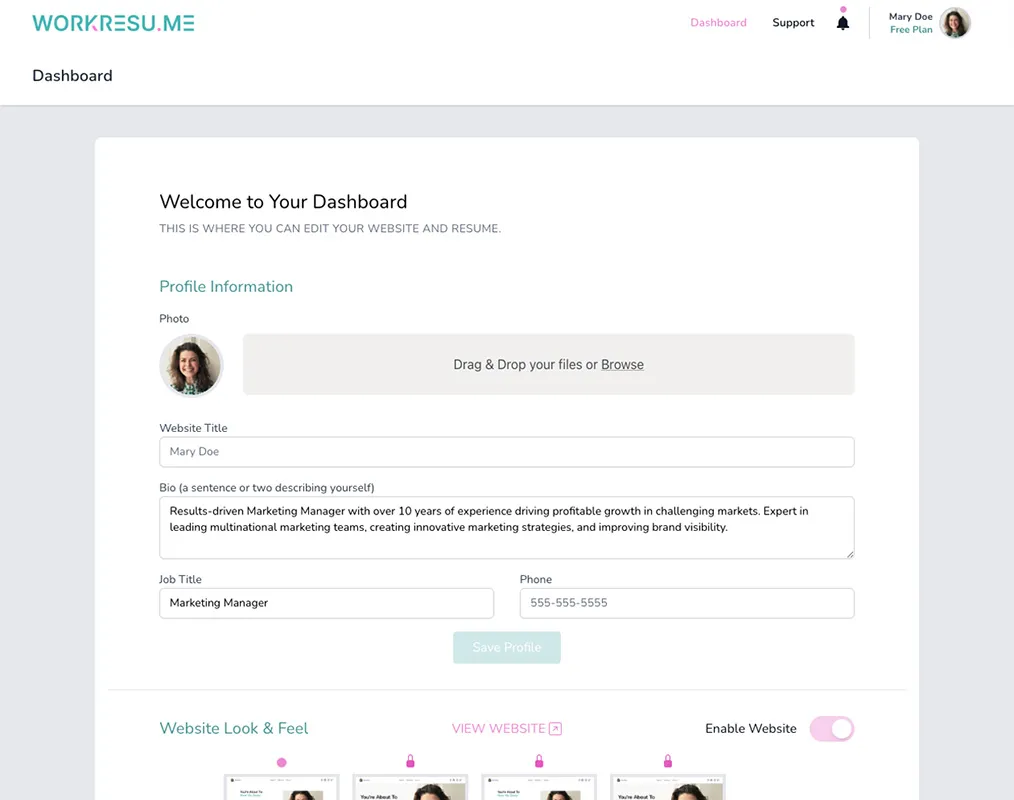 One dashboard