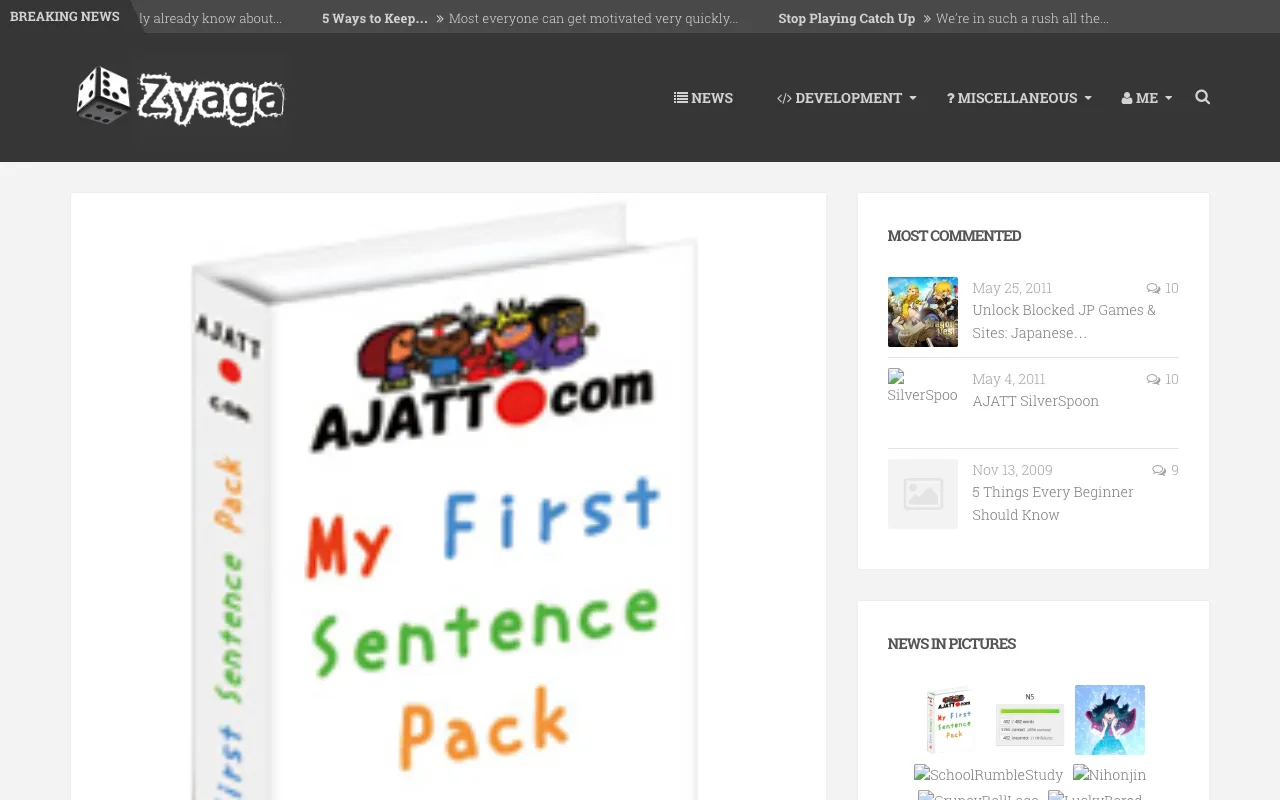 zyaga.com, before this one, 2015 – 2016: Magazine