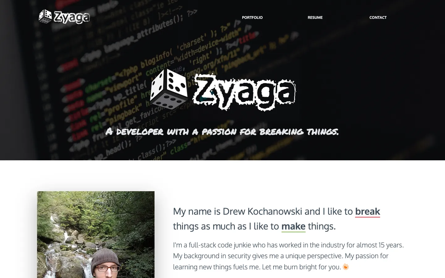zyaga.com, before this one, 2016 – 2026: Portfolio